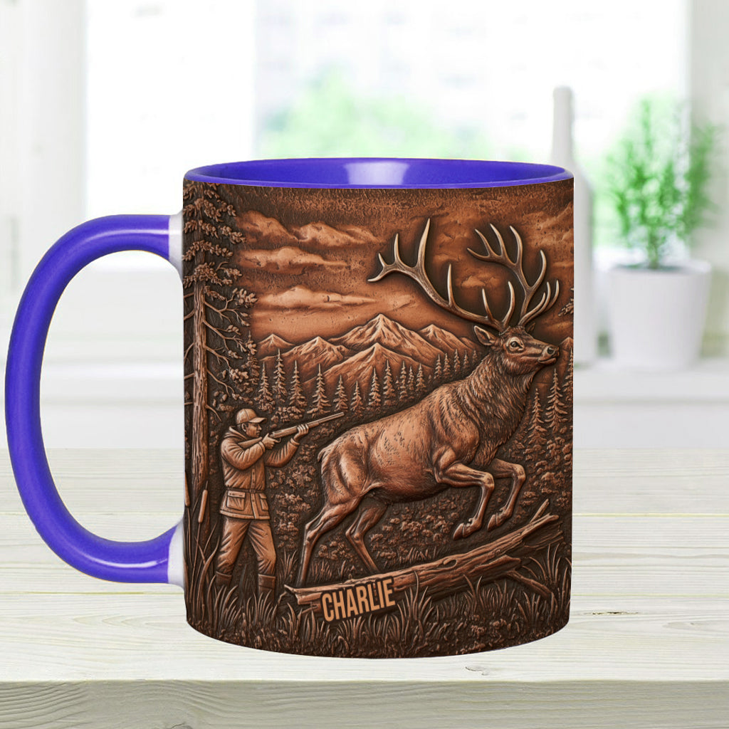 Es ist Jagdsaison – Personalisierte Tasse mit Jagdmotiv