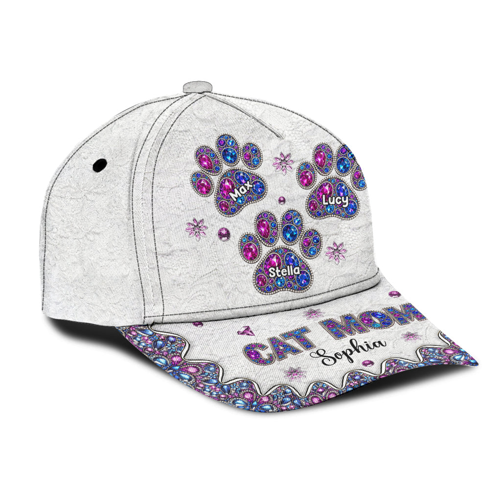 Stolze Fellmama – Personalisierte Katzen-Klassiker-Kappe