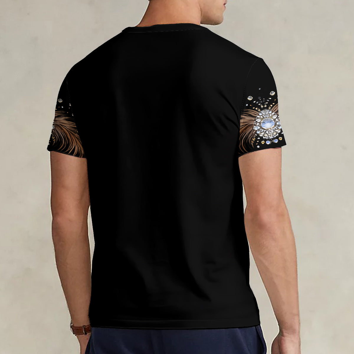 Dog Mom - Personalized Dog Fully Printed V-Neck T-Shirt