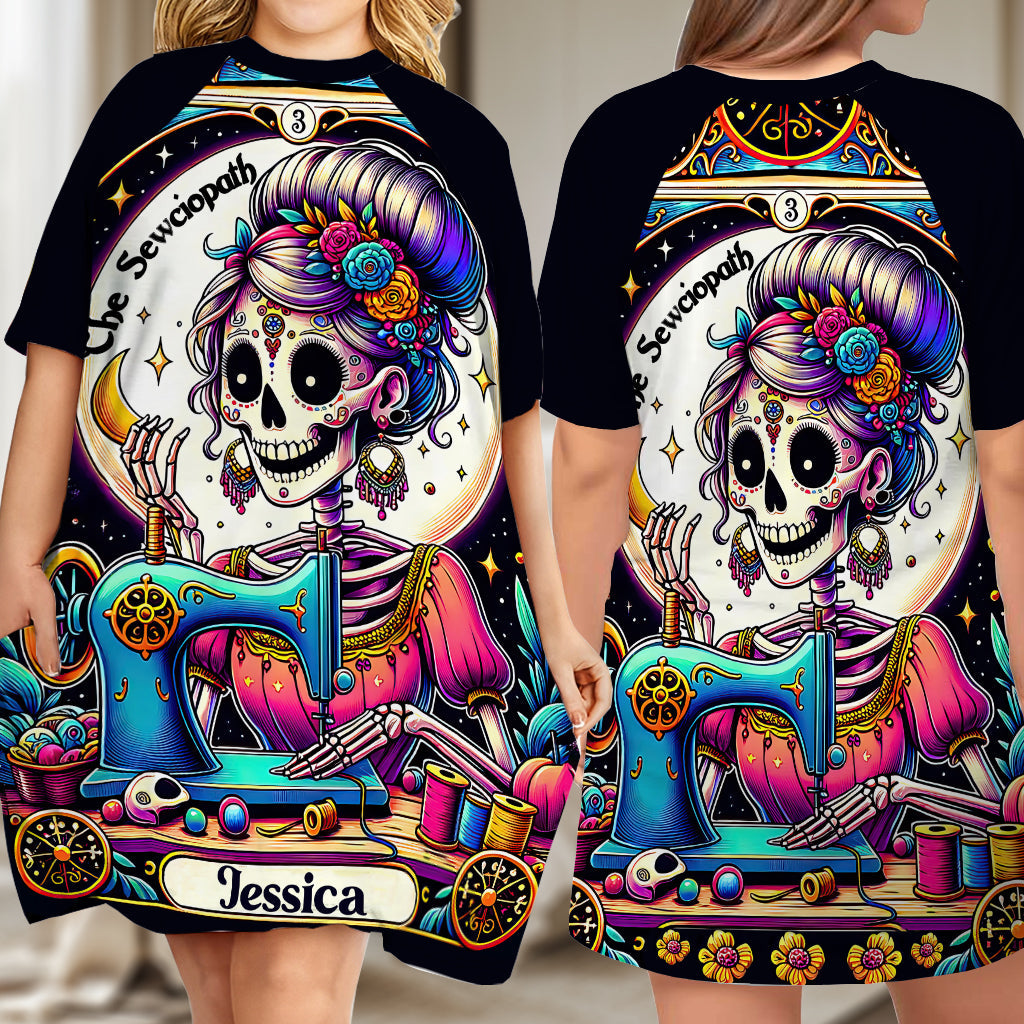 The Sewciopath – Personalisiertes Näh-Schlafshirt-Kleid