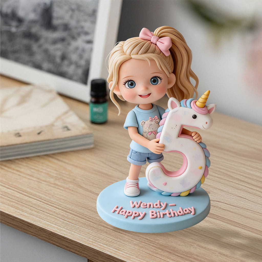 Jedes Foto Geburtstagsgeschenk für Kinder - Personalisierte Premium 3D-Figur