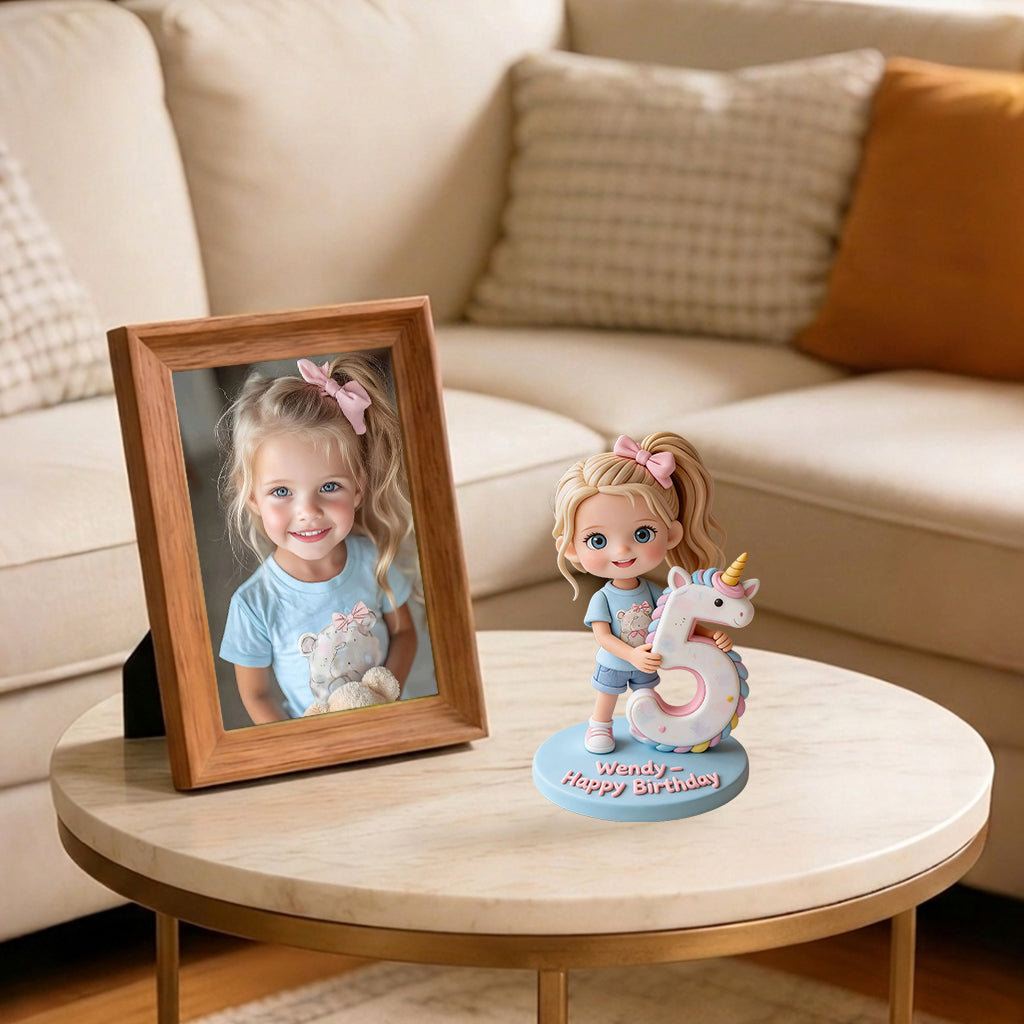 Jedes Foto Geburtstagsgeschenk für Kinder - Personalisierte Premium 3D-Figur