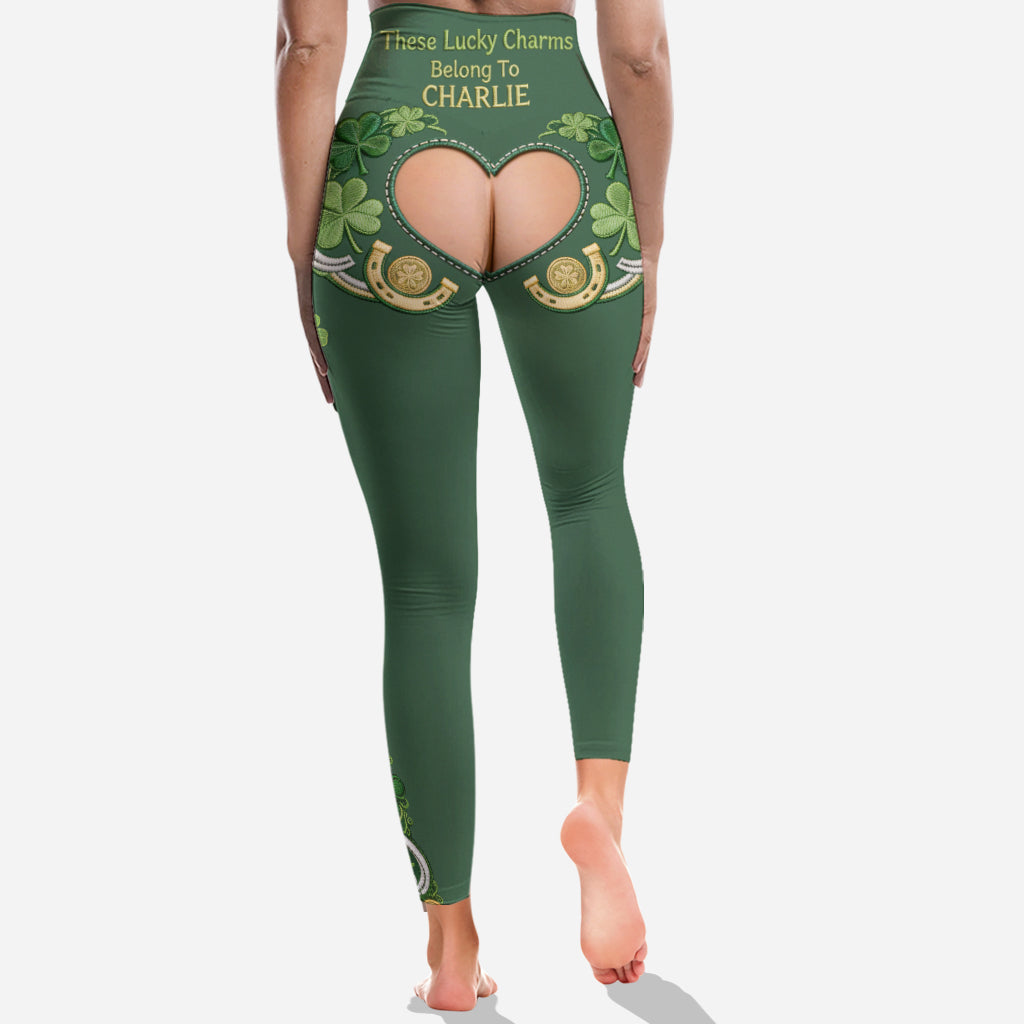 Heißes St. Patrick's Day Kostüm – Personalisierte, pikante Leggings für Paare
