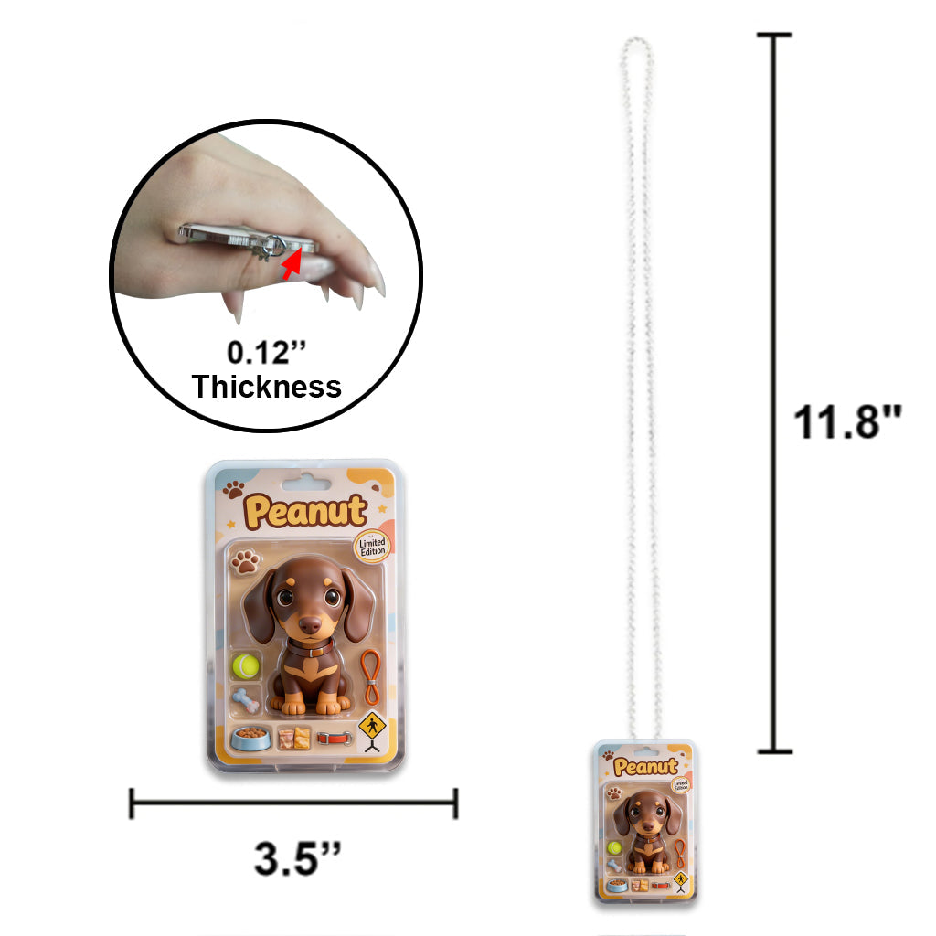 Custom Pet Photo - Personalized Dog Car Ornament