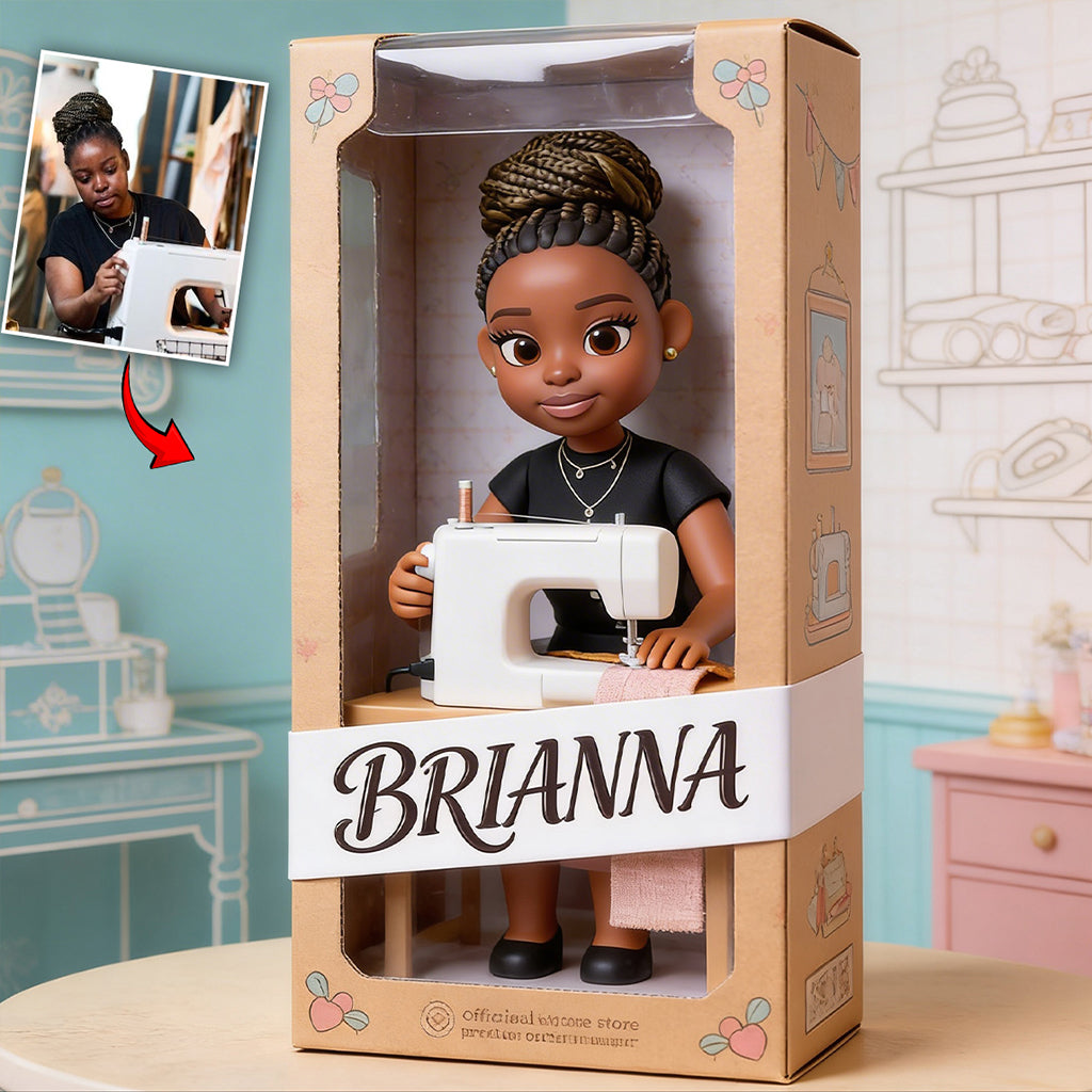 Any Hobby - Sewing, Knitting, Crochet,.... - Personalized Sewing Custom Shaped Acrylic Plaque