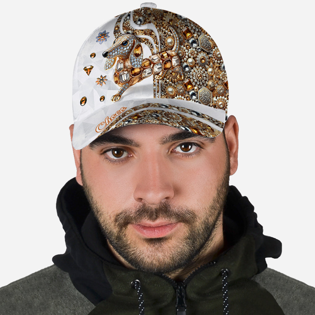 Dackel-Liebe - Personalisierte klassische Hundemütze