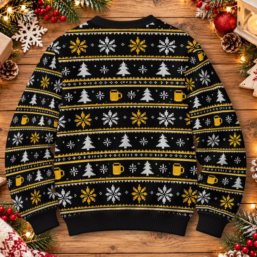 Everything Is Fine - Personalized Colleague Light Up Sweater