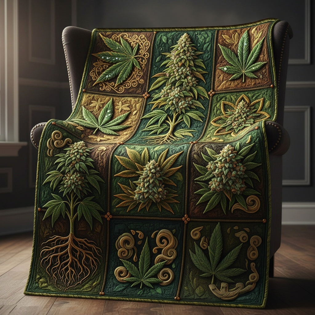 High werden – Personalisierte Weed-Decke