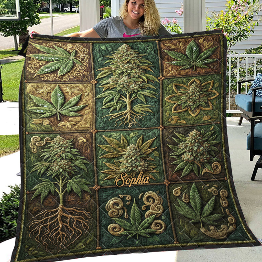 High werden – Personalisierte Weed-Decke