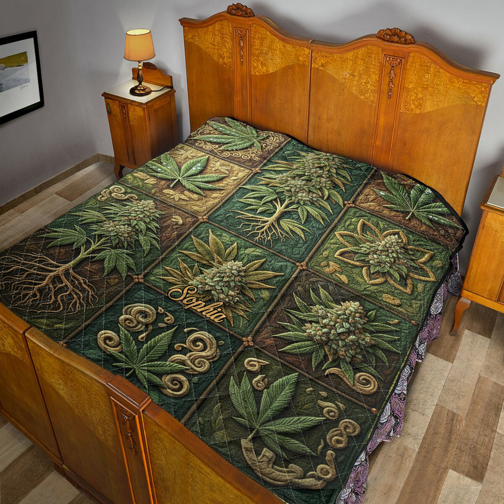 High werden – Personalisierte Weed-Decke