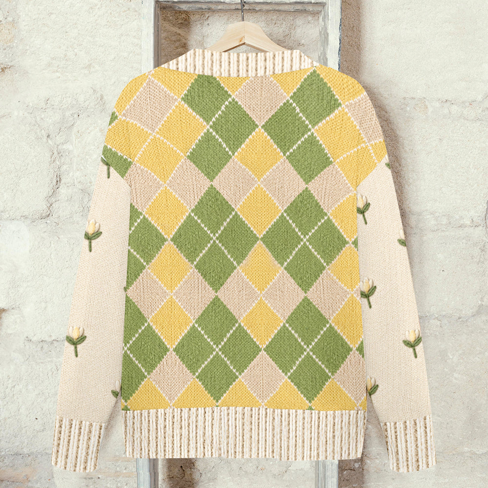 Liebe Frösche - Personalisierter Frosch Cardigan Pullover