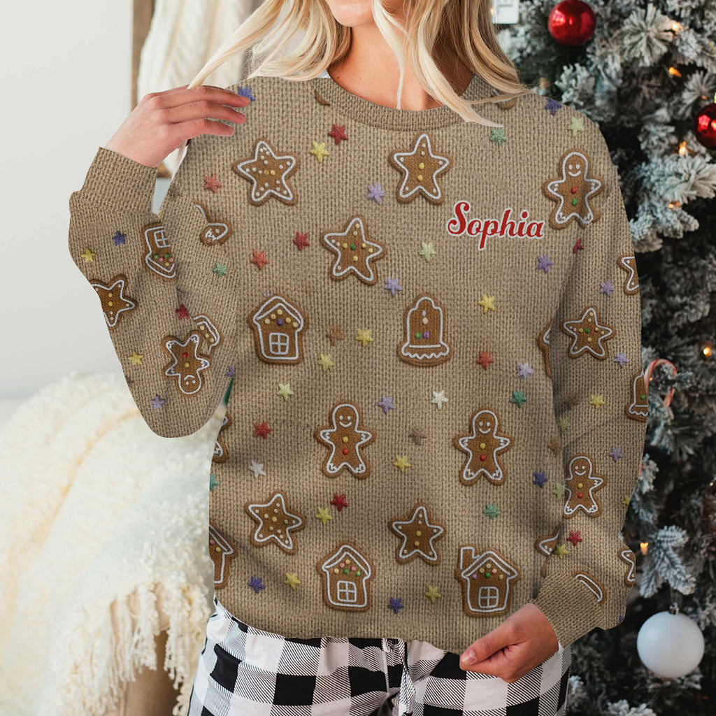 Holiday Spirit Knit - Personalized Christmas Ugly Sweater