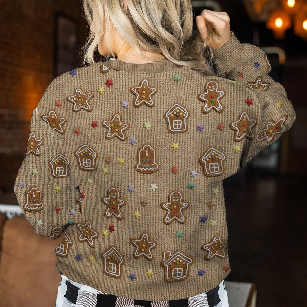 Holiday Spirit Knit - Personalized Christmas Ugly Sweater