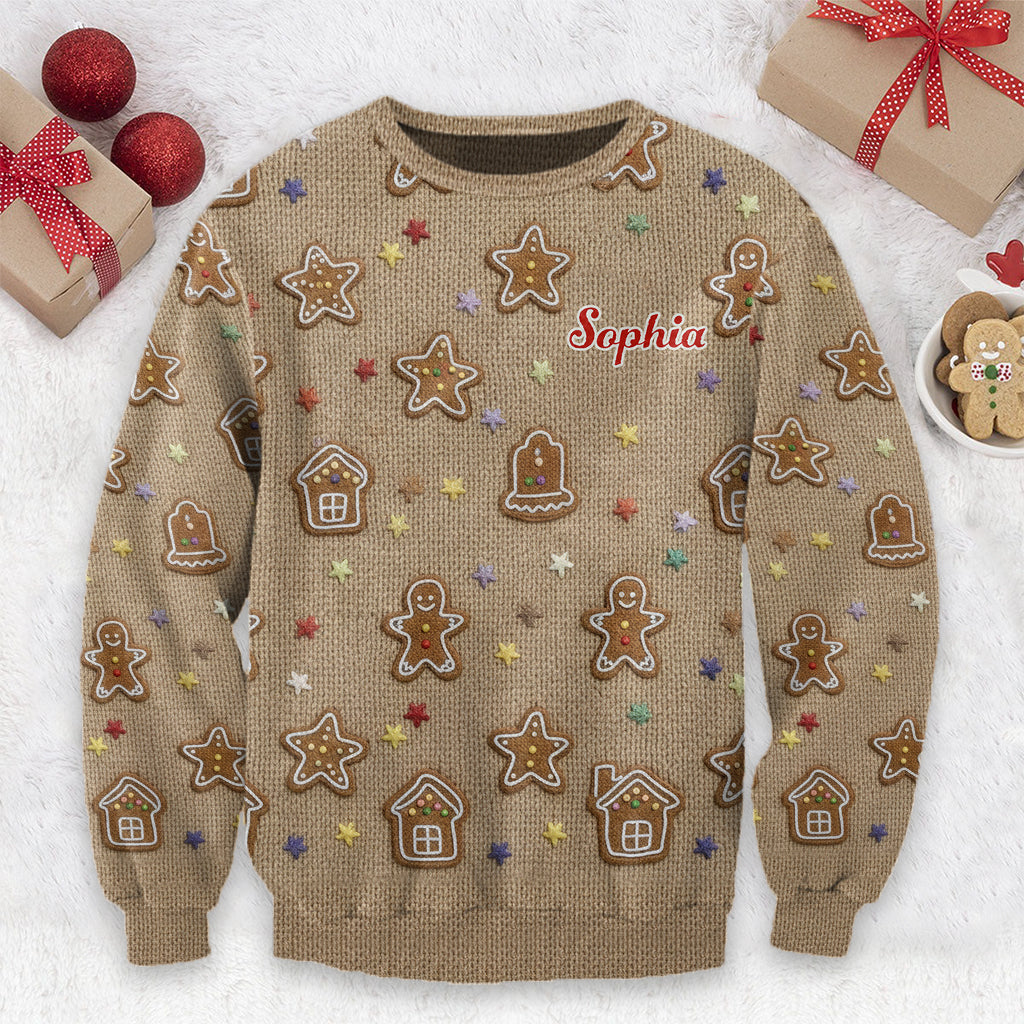 Holiday Spirit Knit - Personalized Christmas Ugly Sweater