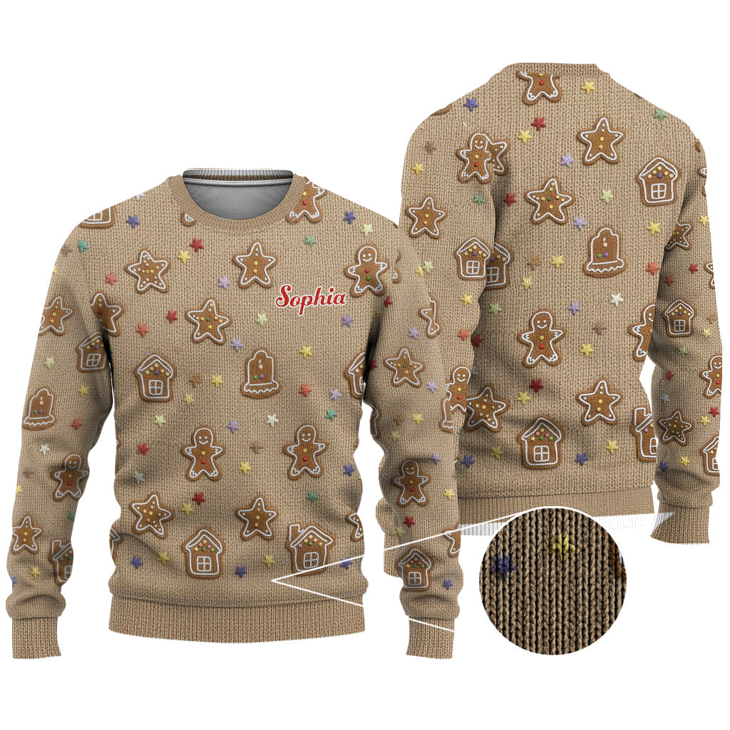 Holiday Spirit Knit - Personalized Christmas Ugly Sweater