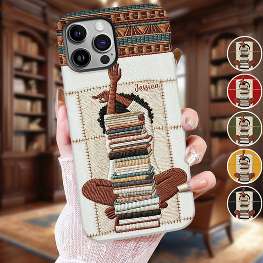 Schwarze Geschichte und Kultur – Personalisierte Handyhülle mit afroamerikanischem Vollbild-Print