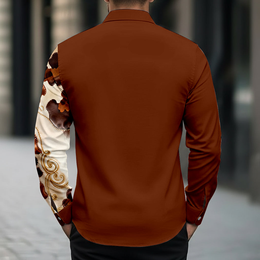 Love Highland Cow - Personalized Highland Cow Button-Up Shirt