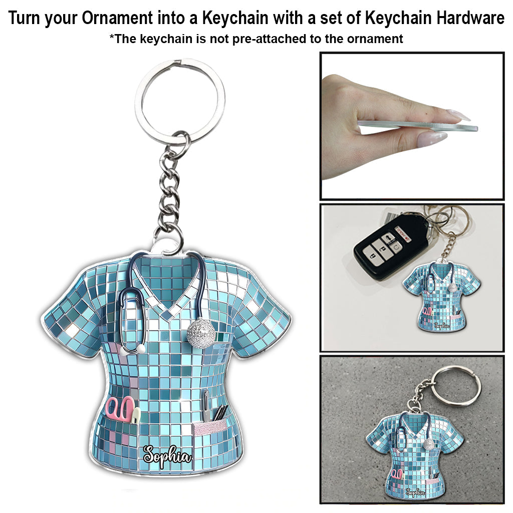 Liebe zum Krankenschwesterleben – Personalisierter Krankenschwester-Anhänger