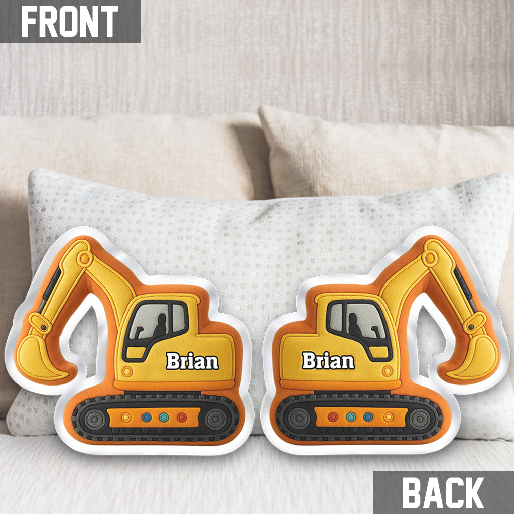 Niedliches Auto-Geschenk für Kinder – personalisiertes Kissen in Kinderform