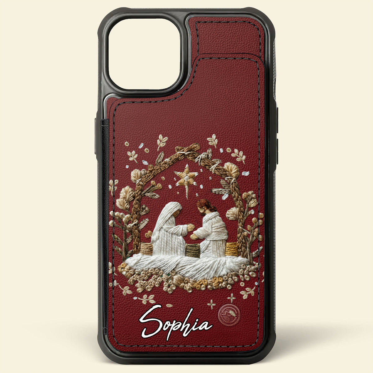 Jesus liebt dich – Personalisierte christliche Handyhülle mit Volldruck