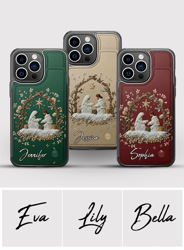 Jesus liebt dich – Personalisierte christliche Handyhülle mit Volldruck