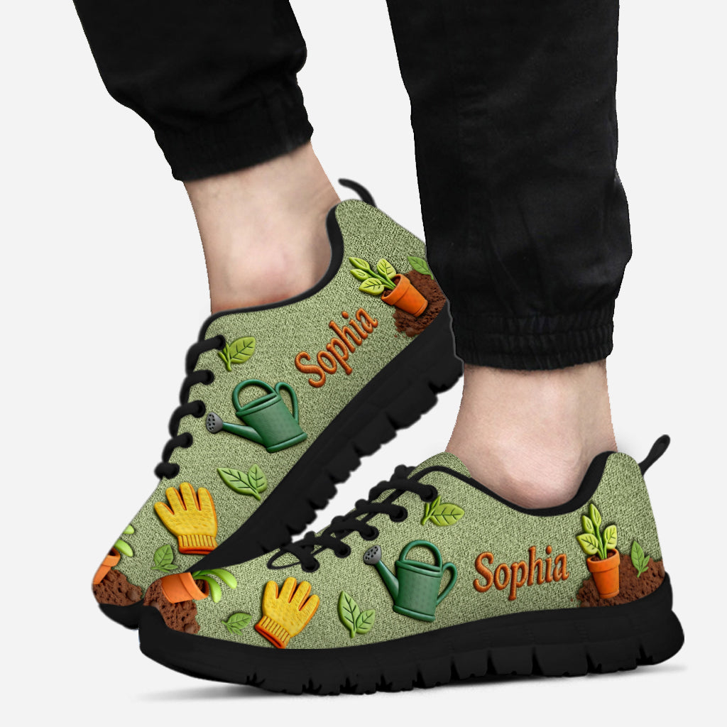 Gärtnern ist meine Therapie – personalisierte Gartenschuhe