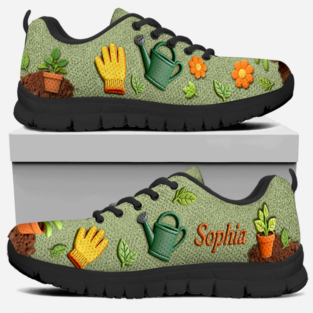 Gärtnern ist meine Therapie – personalisierte Gartenschuhe