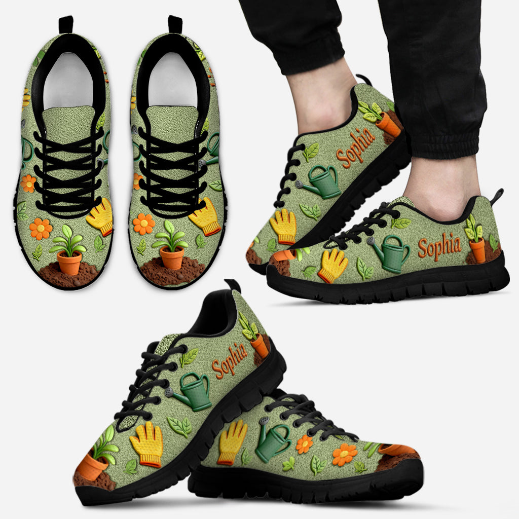 Gärtnern ist meine Therapie – personalisierte Gartenschuhe