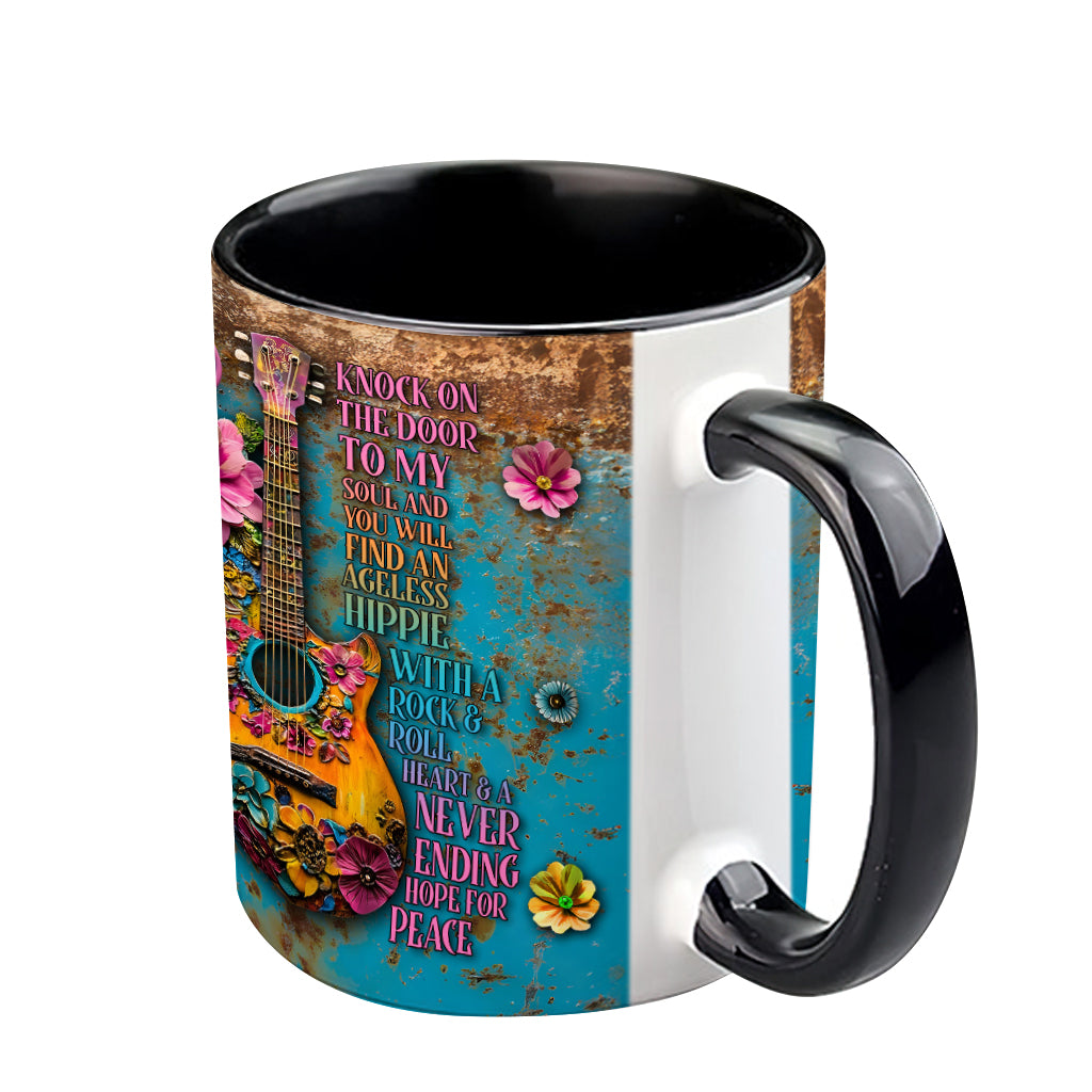 Hippie Soul – Personalisierte Tasse mit Hippie-Akzent