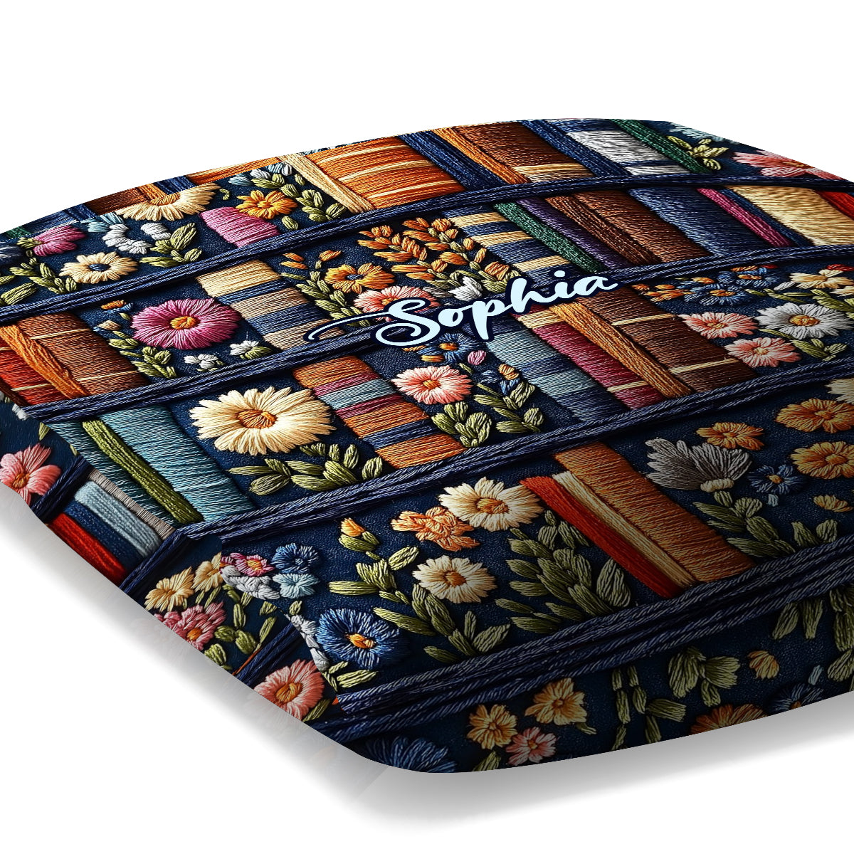 Liebe zum Lesen – Personalisiertes Buchkissen