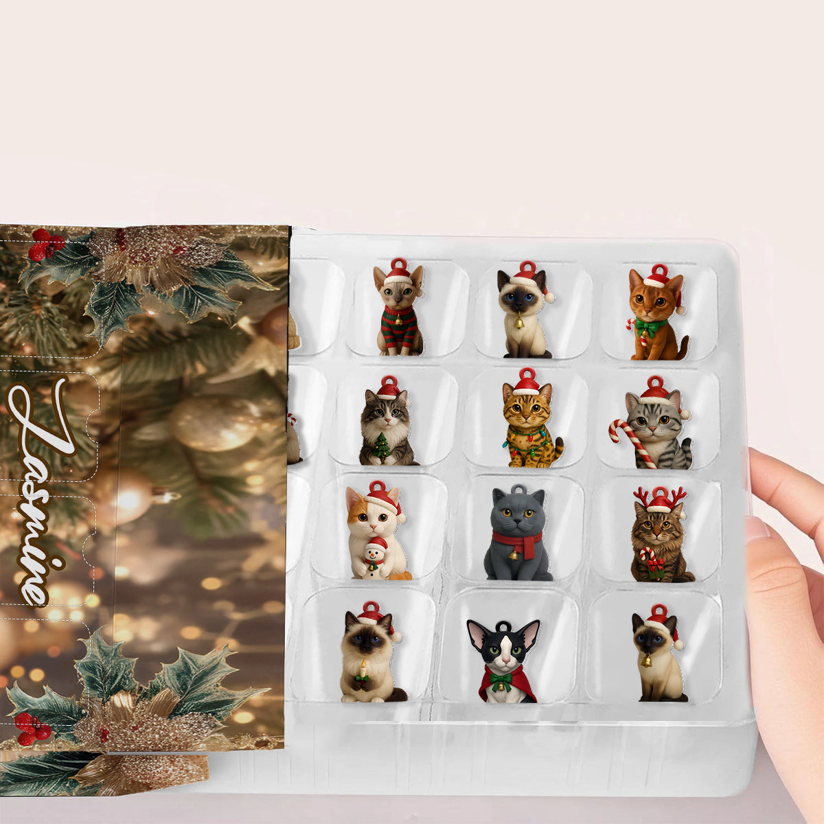Liebe Katze – Personalisierter Adventskalender mit Katzenmotiven