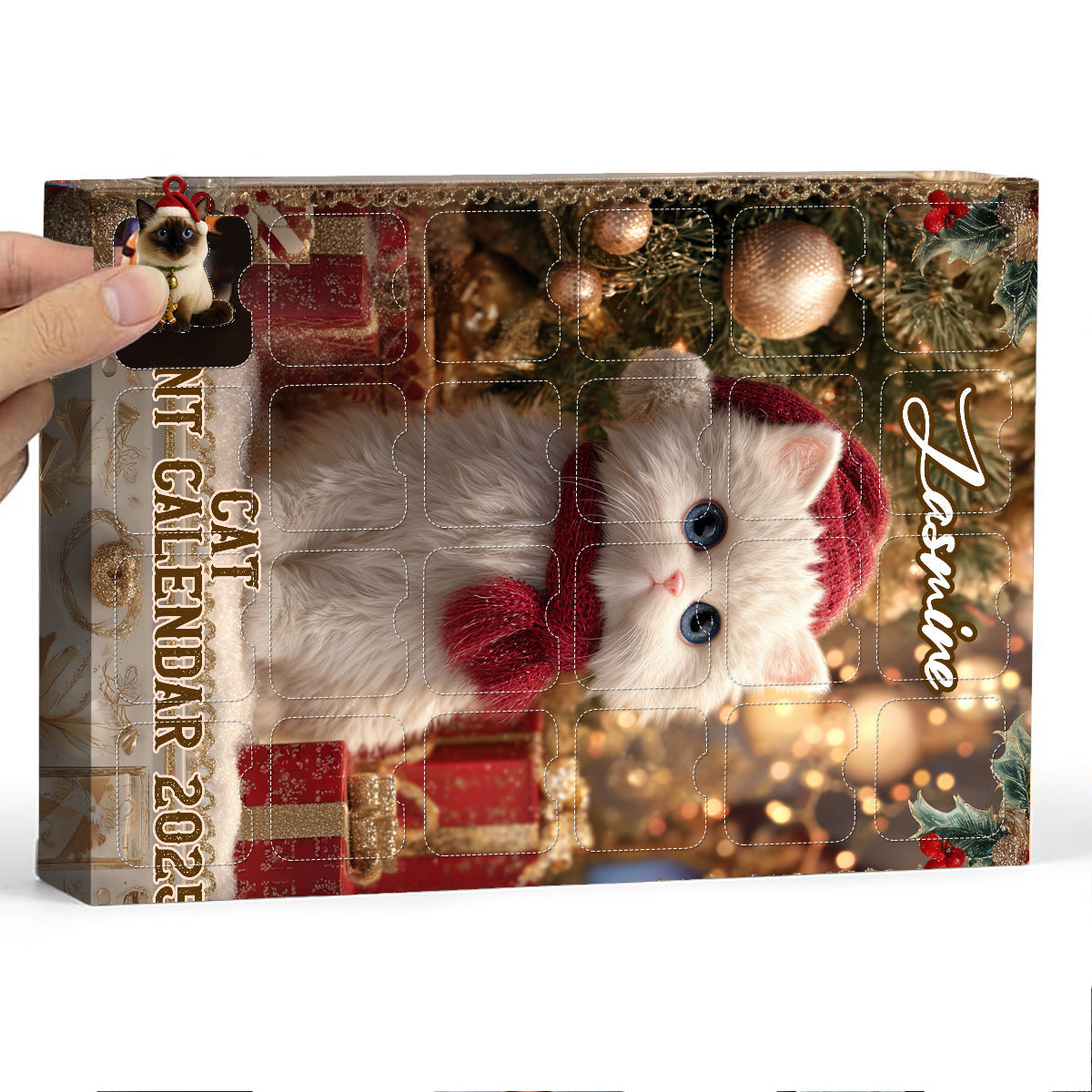 Liebe Katze – Personalisierter Adventskalender mit Katzenmotiven
