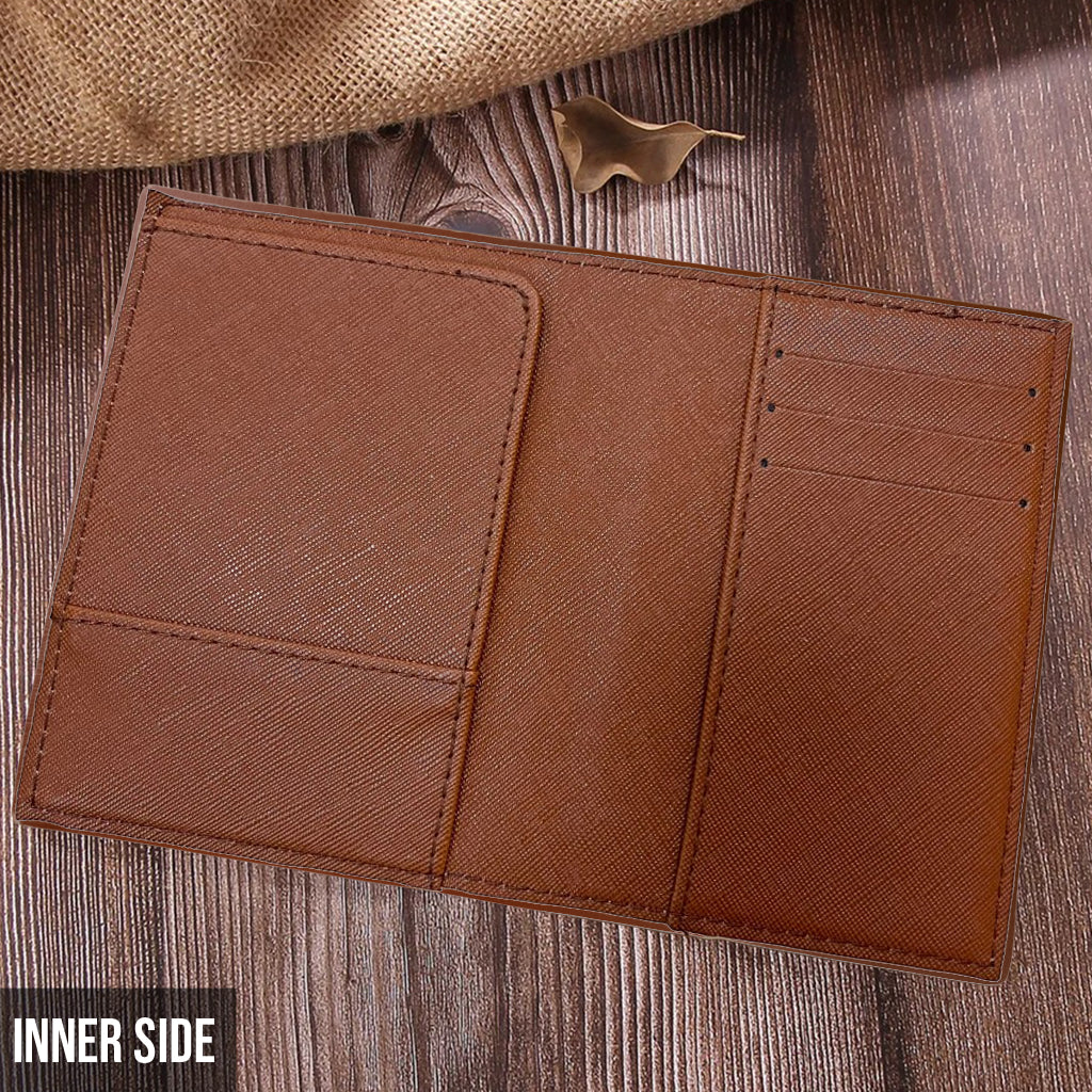 Men Luxury Travel Item - Personalized Travelling Passport Holder & Luggage Tag Set