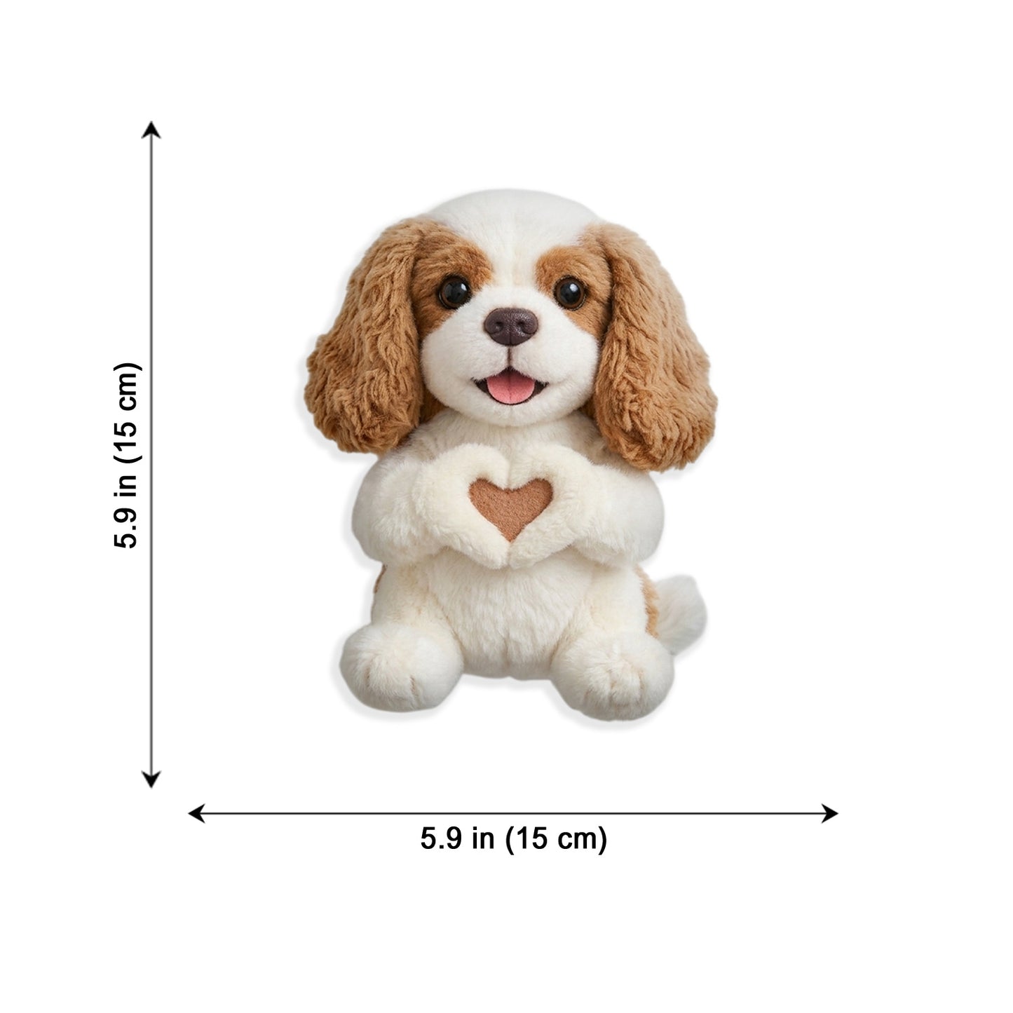 Love Dogs - Personalized Dog Cloth Tote Bag & Plush Brooch