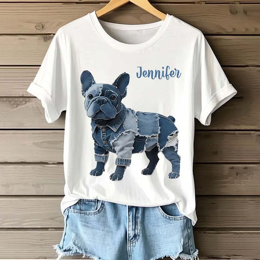 Adorable Bulldog - Personalized French Bulldog T-shirt And Hoodie