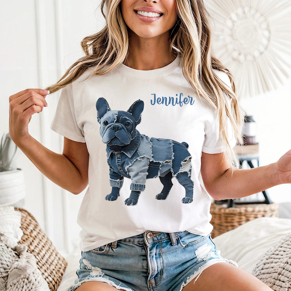 Adorable Bulldog - Personalized French Bulldog T-shirt And Hoodie