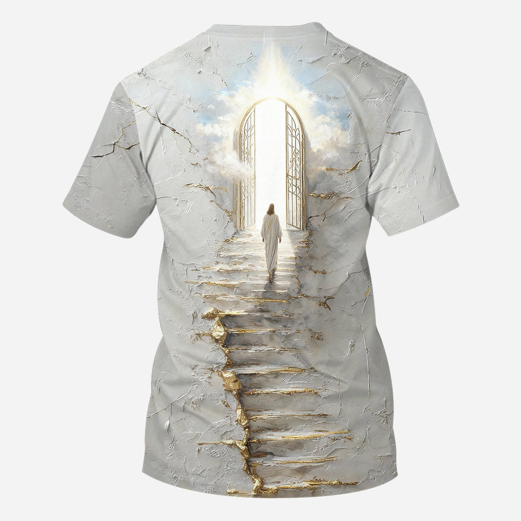 Himmelsleiter – Personalisiertes christliches T-Shirt