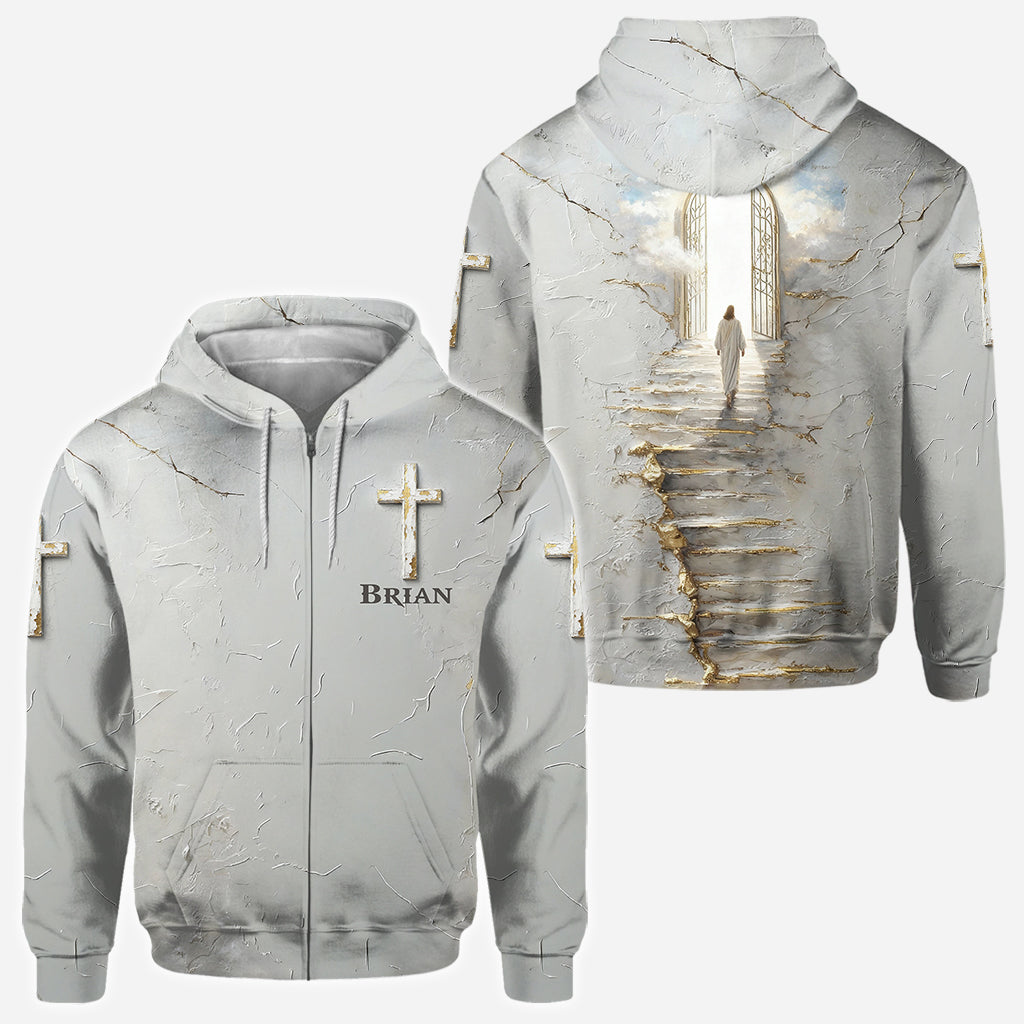 Himmelsleiter – Personalisiertes christliches T-Shirt