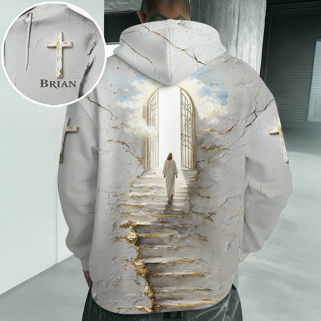 Himmelsleiter – Personalisiertes christliches T-Shirt