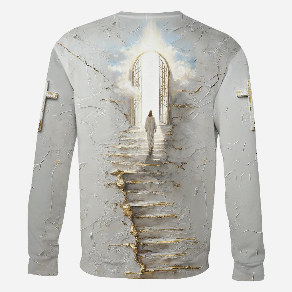 Himmelsleiter – Personalisiertes christliches T-Shirt