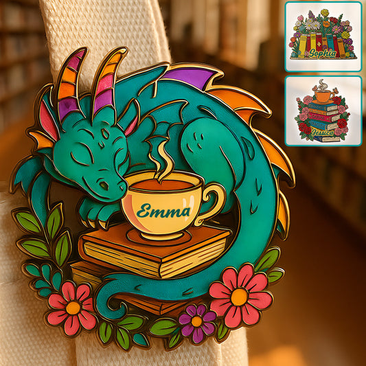 Just One More Chapter - Personalized Book Pin