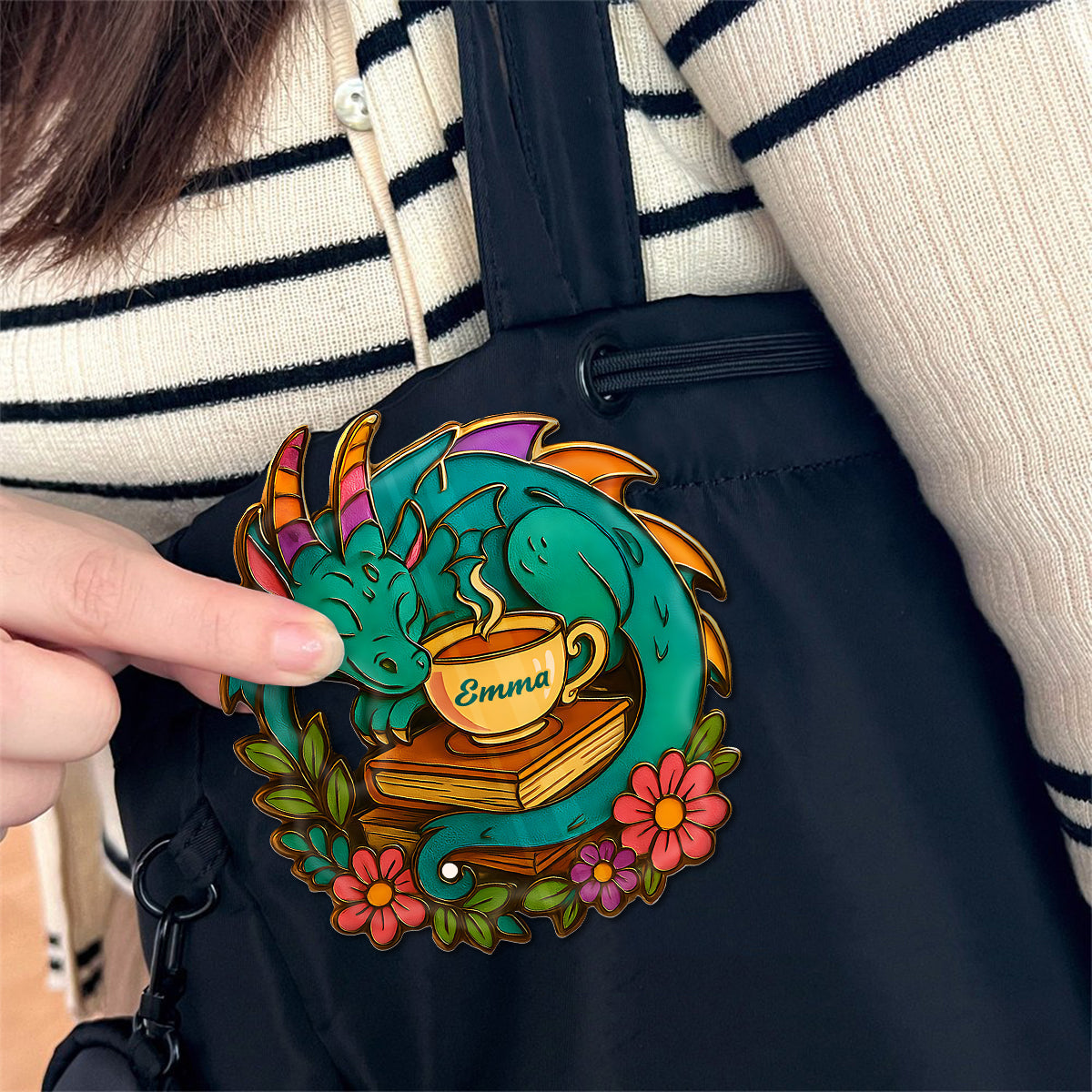 Nur noch ein Kapitel – personalisierte Buchnadel