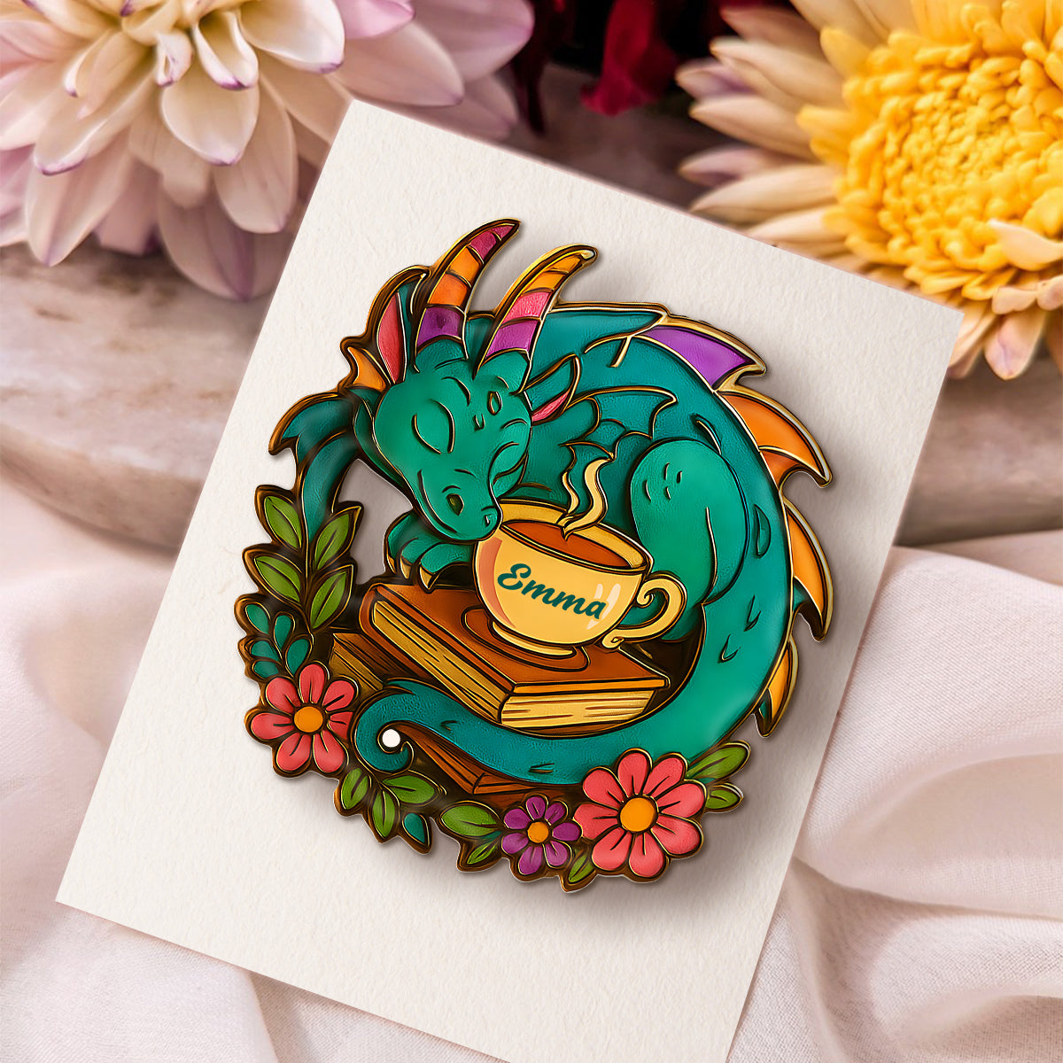 Nur noch ein Kapitel – personalisierte Buchnadel