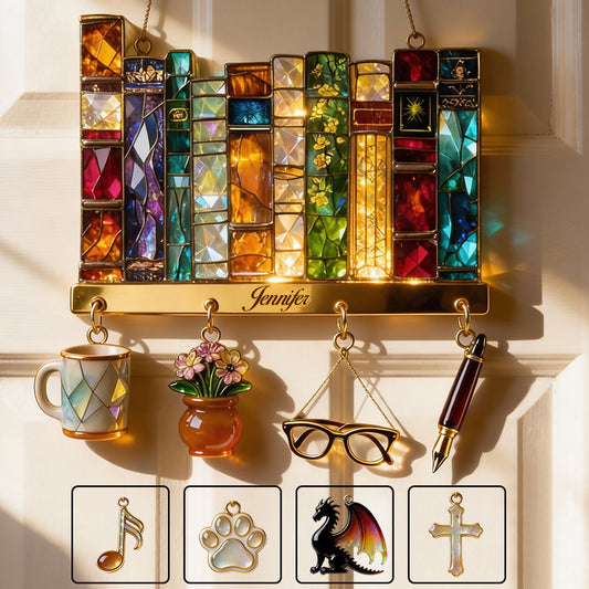 Book Lovers - Personalized Book LED Light Acrylic Sign