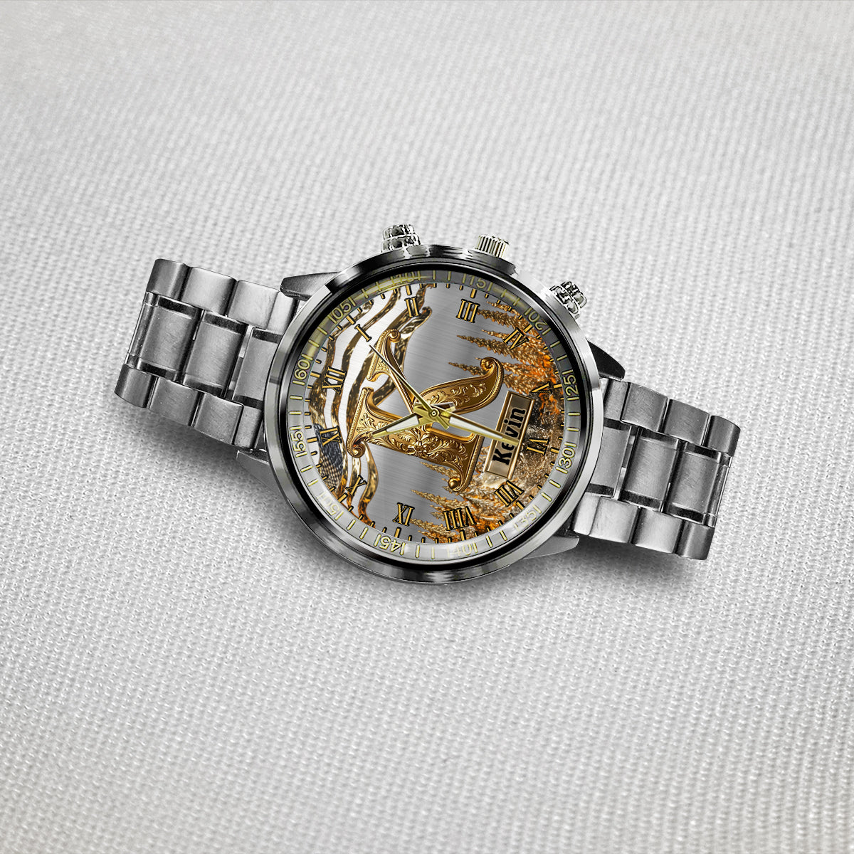 Namensinitialen - Personalisierte Luxus-Handuhr