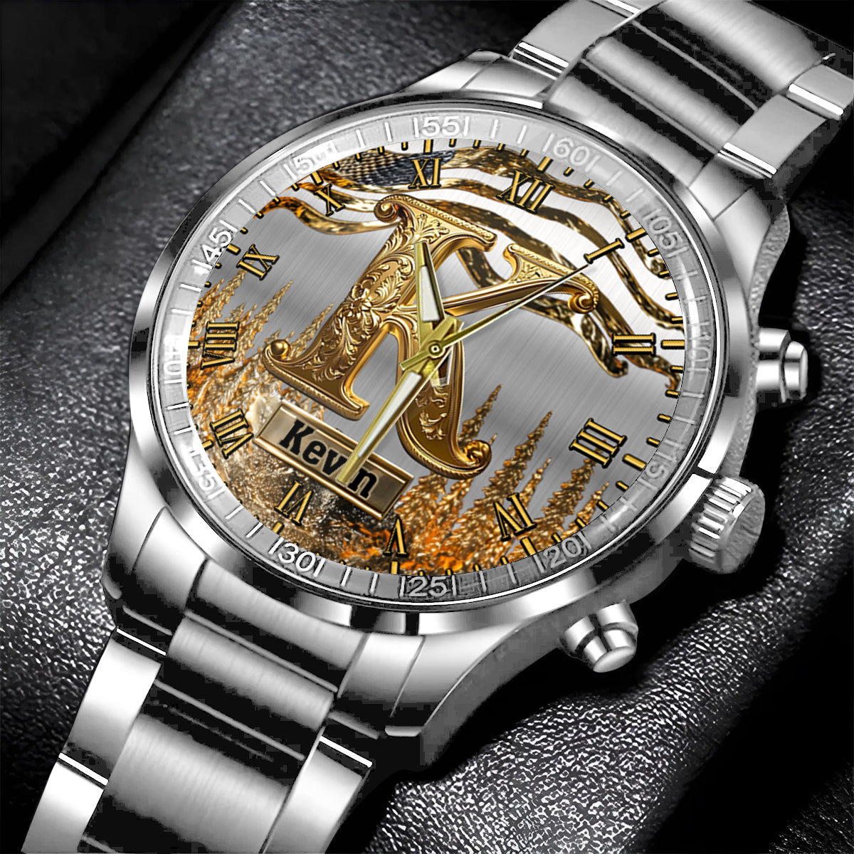 Namensinitialen - Personalisierte Luxus-Handuhr