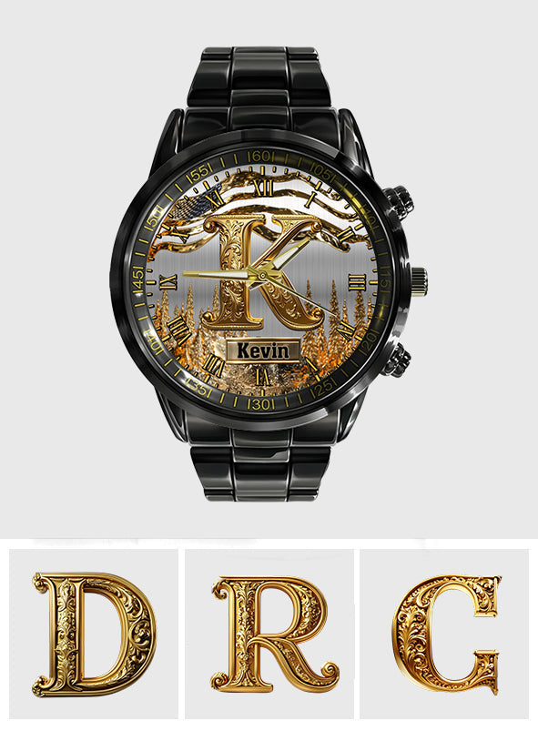 Namensinitialen - Personalisierte Luxus-Handuhr