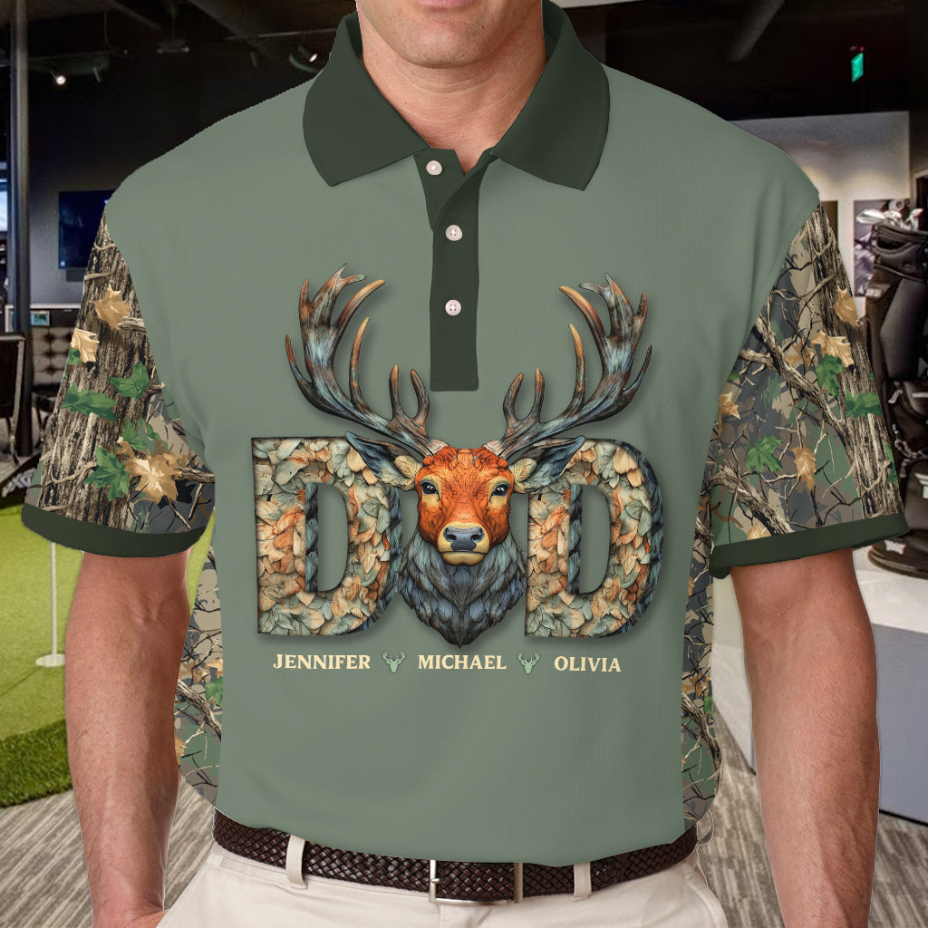 Jagdpapa – Personalisiertes Jagd-Poloshirt