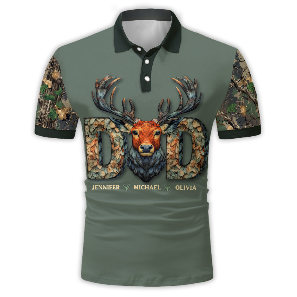 Jagdpapa – Personalisiertes Jagd-Poloshirt