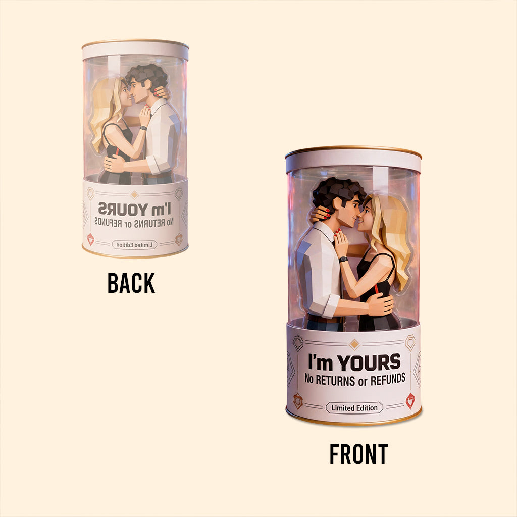 Ich liebe dich – Personalisierte Acrylplakette in individueller Form für Paare